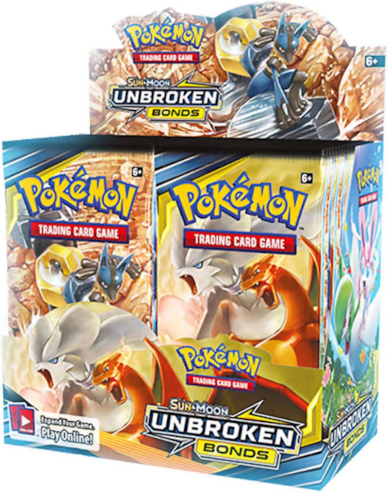 2019 Pokemon Sun & Moon Unbroken Bonds Booster Box