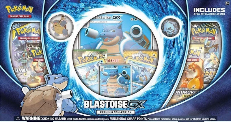 2019 Pokemon TCG Blastoise GX Premium Collection