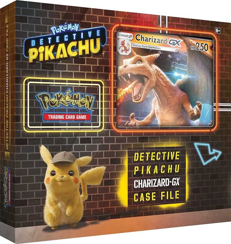 2019 Pokemon TCG Detective Pikachu Charizard GX Case File