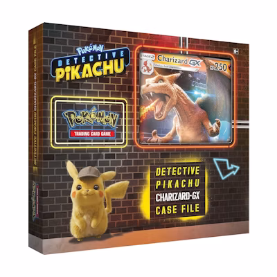2019 Poké TCG Detective Pikachu Charizard GX Case File