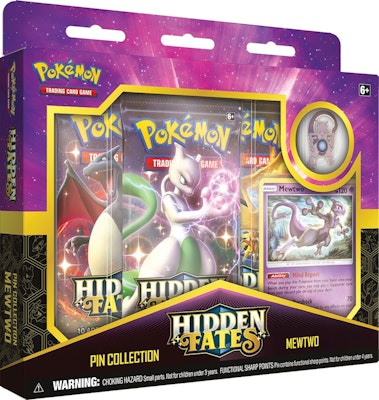 2019 Pokemon TCG Hidden Fates Koleksi Pin Mewtwo Buy 2019 Pokemon TCG Hidden Fates Koleksi Pin Mewtwo