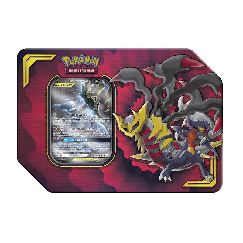 Order Lata Pokémon TCG 2019 Garchomp & Giratina GX - Poder de la Asociación