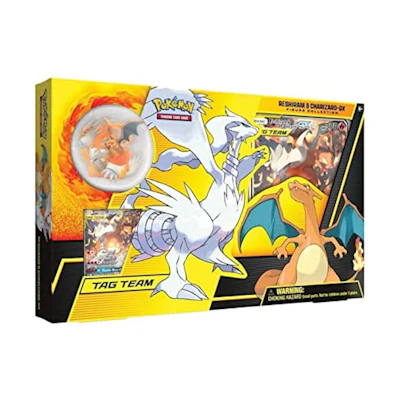 2019 Poké TCG Reshiram & Charizard GX Figure Collection