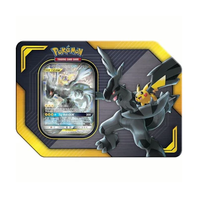 2019 Poké TCG TAG TEAM Tins Pikachu & Zekrom GX