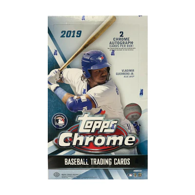2019 Topps Chrome Baseball Hobby Box