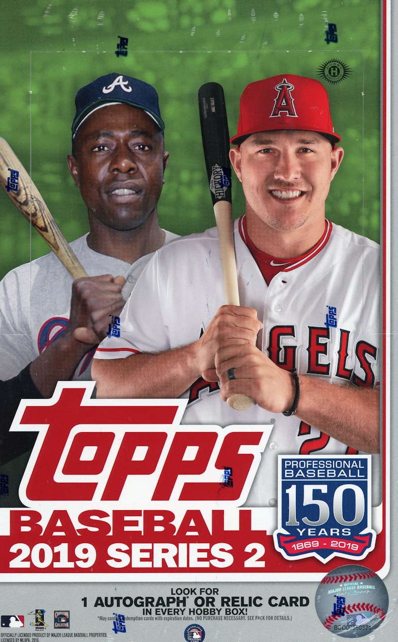 2019 Topps Series 2 Baseball Hobby Box