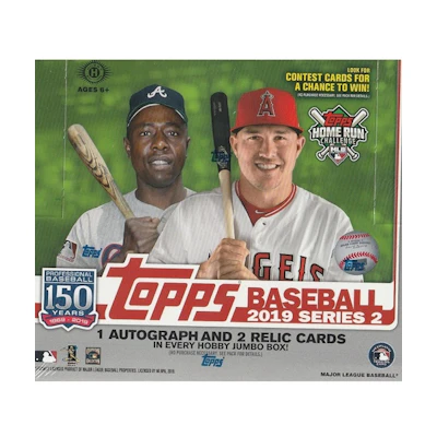 2019 Topps Series 2 Baseball Jumbo Box
