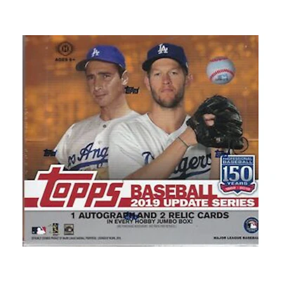 2019 Topps Update Baseball Jumbo Box