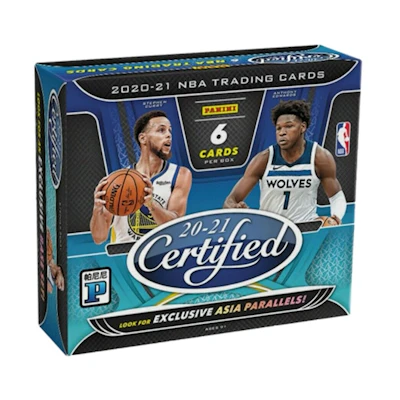 2020-21 Panini Certified Basketball Tmall Asia Exclusive Box