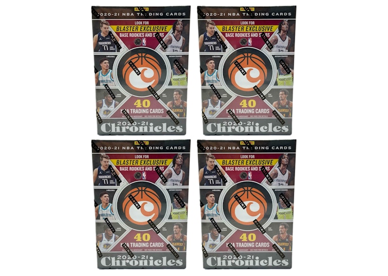 2020-21 Panini Chronicles Basketball Blaster Box 4x Lot