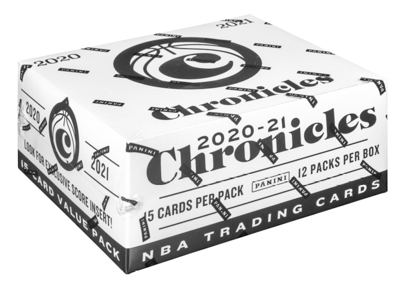 2020-21 Panini Chronicles Basketball Factory Sealed Multi-Pack Fat Pack Box