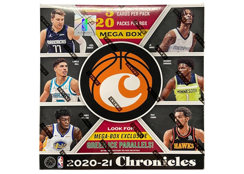 2020-21 Panini Chronicles Basketball Fanatics Exclusive Mega Box (Green Ice Parallels)