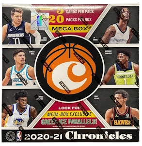 Caja Mega Exclusiva Fanatics Panini Chronicles Basketball 2020-21 (Green Ice Parallels) Buy Caja Mega Exclusiva Fanatics Panini Chronicles Basketball 2020-21 (Green Ice Parallels)