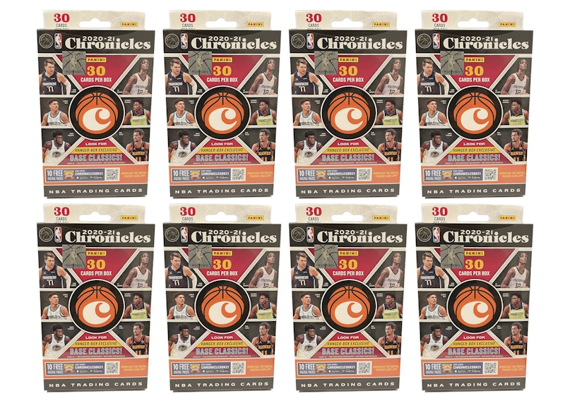 2020-21 Panini Chronicles Basketball Hanger Box 8x Lot