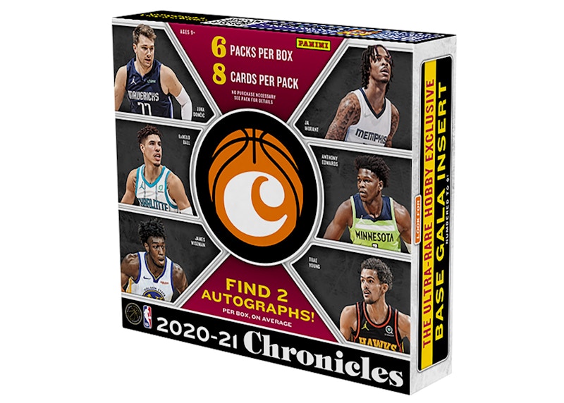 2020-21 Panini Chronicles Basketball Hobby Box