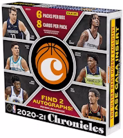 2020-21 Panini Chronicles Basketball Hobby Box 2020-21 Panini Chronicles Basketball Hobby Box