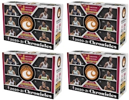 2020-21 Panini Chronicles Basketball Mega Box (Teal Parallels) 4x Lot 2020-21 Panini Chronicles Basketball Mega Box (Teal Parallels) 4x Lot