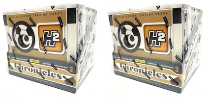2020-21 Panini Chronicles Soccer H2 Hybrid Box 2x Lot 2020-21 Panini Chronicles Soccer H2 Hybrid Box 2x Lot