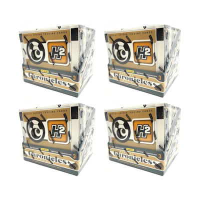 2020-21 Panini Chronicles Soccer H2 Hybrid Box 4x Lot