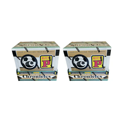 2020-21 Panini Chronicles Soccer Tmall Asia Exclusive Box 2x Lot