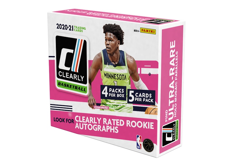 2020-21 Panini Clearly Donruss Basketball Hobby Box