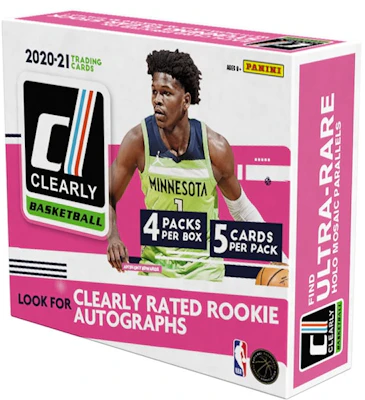 Caja Hobby Baloncesto 2020-21 Panini Clearly Donruss Buy Caja Hobby Baloncesto 2020-21 Panini Clearly Donruss