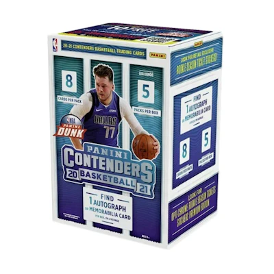 2020-21 Panini Contenders Basketball Blaster Box