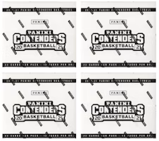 2020-21 Panini Contenders Basketball Factory Sealed Cello Fat Pack Box 4x Lot 2020-21 Panini Contenders Basketball Factory Sealed Cello Fat Pack Box 4x Lot