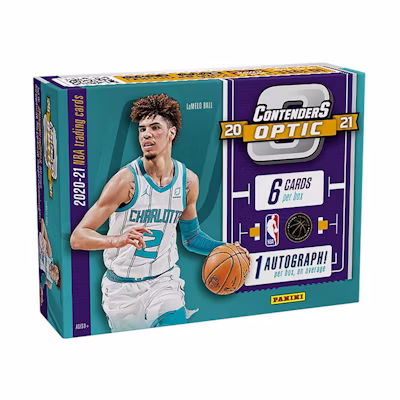 2020-21 Panini Contenders Optic Basketball Hobby Box