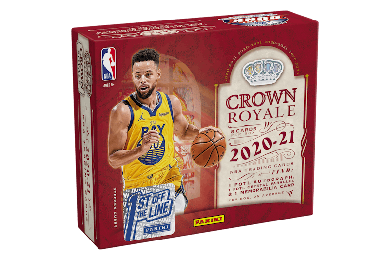 2020-21 Panini Crown Royale Basketball 1st Off The Line Box