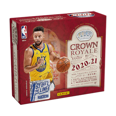 2020-21 Panini Crown Royale Basketball 1st Off The Line Box