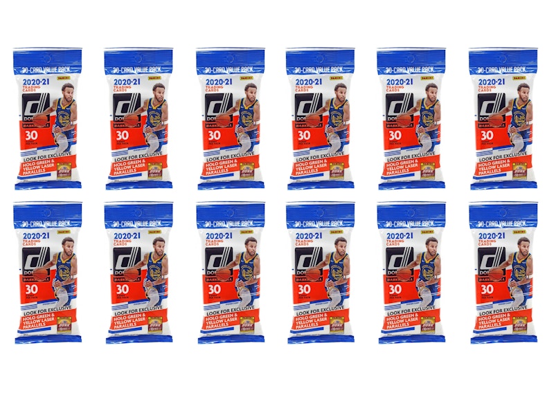 2020-21 Panini Donruss Basketball Fat Pack 12x Lot