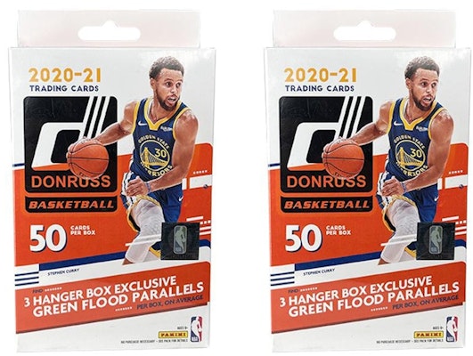 2020-21 Panini Donruss Basketball Hanger Box 2x Lot Buy 2020-21 Panini Donruss Basketball Hanger Box 2x Lot