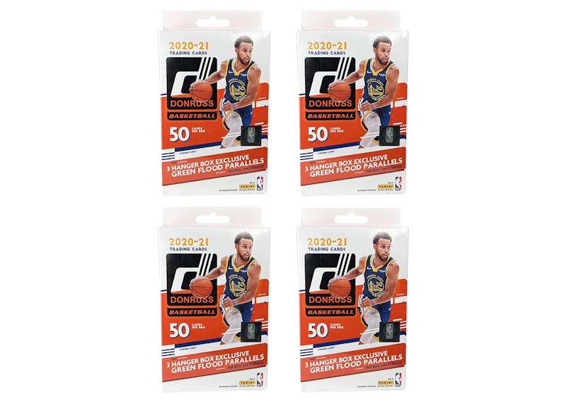 2020-21 Panini Donruss Basketball Hanger Box 4x Lot