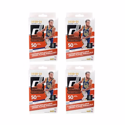2020-21 Panini Donruss Basketball Hanger Box 4x Lot