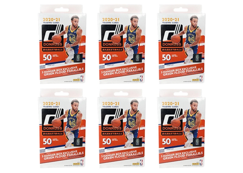 2020-21 Panini Donruss Basketball Hanger Box 6x Lot