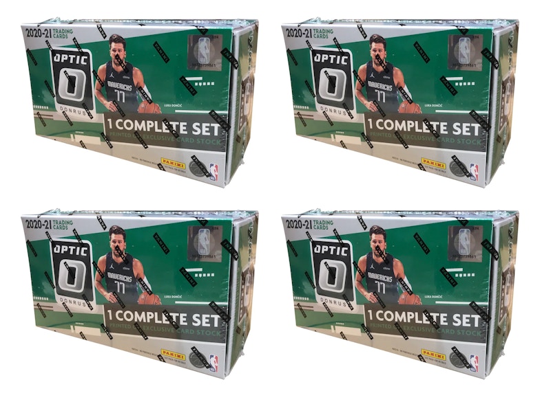 2020-21 Panini Donruss Donruss Basketball Basketball Complete Set (Fanatics Exclusive) 4x Lot