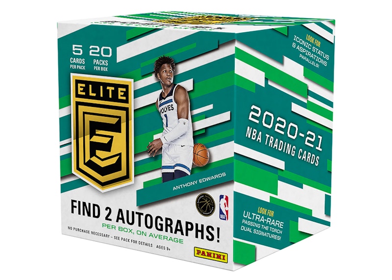 2020-21 Panini Donruss Elite Basketball Hobby Box