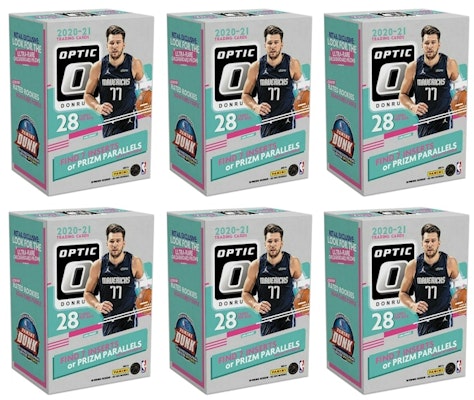 2020-21 Panini Donruss Optic Basketball Blaster Box 6x Lot Buy 2020-21 Panini Donruss Optic Basketball Blaster Box 6x Lot