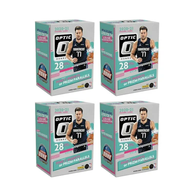 2020-21 Panini Donruss Optic Basketball Blaster Box 4x Lot