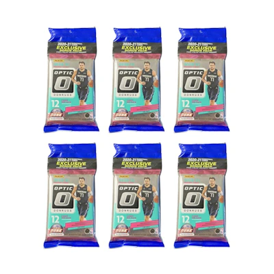 2020-21 Panini Donruss Optic Basketball Cello Pack 6x Lot