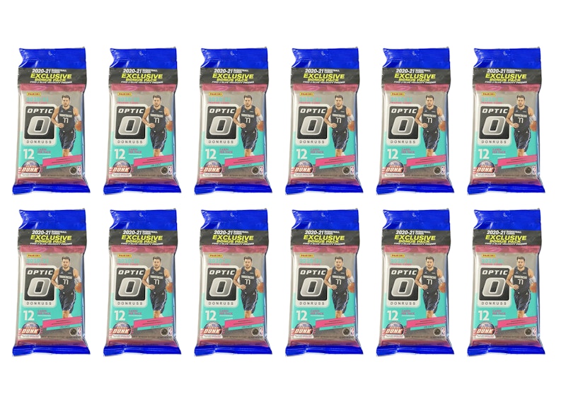Buy Lote de 12 Sobres 2020-21 Panini Donruss Optic Basketball Cello Pack.
