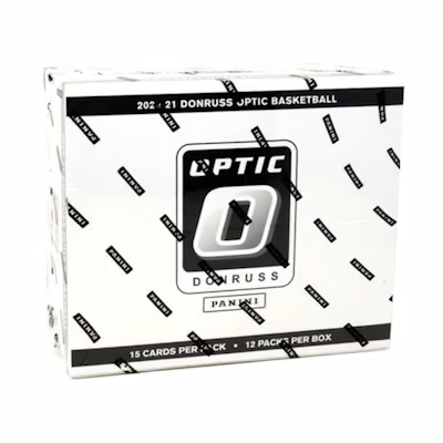 2020-21 Panini Donruss Optic Basketball Factory Sealed Multi-Pack Cello Box