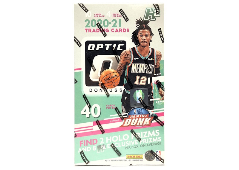 2020-21 Panini Donruss Optic Basketball H2 Hobby Hybrid Box