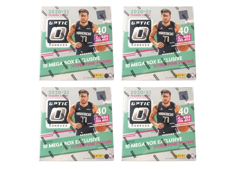 Buy 2020-21 Panini Donruss Optic 籃球大盒（超粉色棱鏡）4盒組