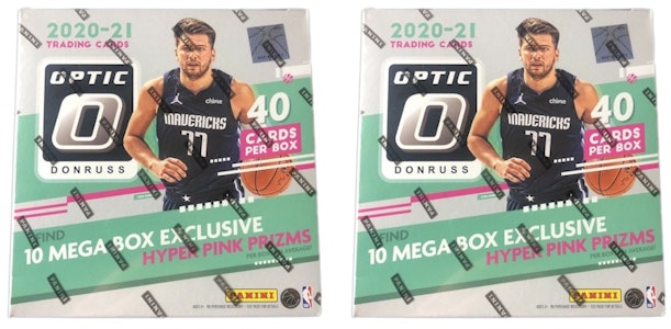 Kotak Mega Basket Panini Donruss Optic 2020-21 (Prizm Pink Hyper) 2x Lot Buy Kotak Mega Basket Panini Donruss Optic 2020-21 (Prizm Pink Hyper) 2x Lot