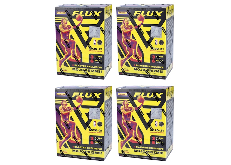 2020-21 Panini Flux Basketball Blaster Box 4x Lot