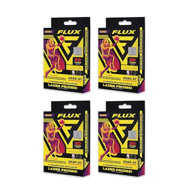 2020-21 Panini Flux Basketball Hanger Box 4x Lot