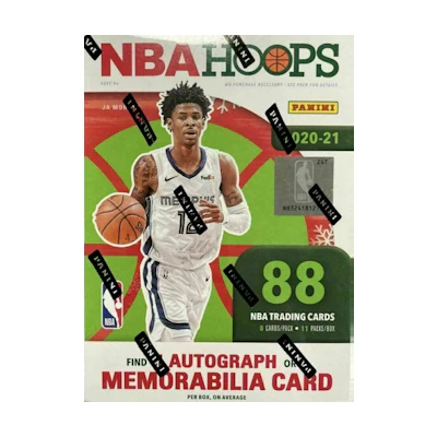 2020-21 Panini Hoops Basketball Winter Blaster Box