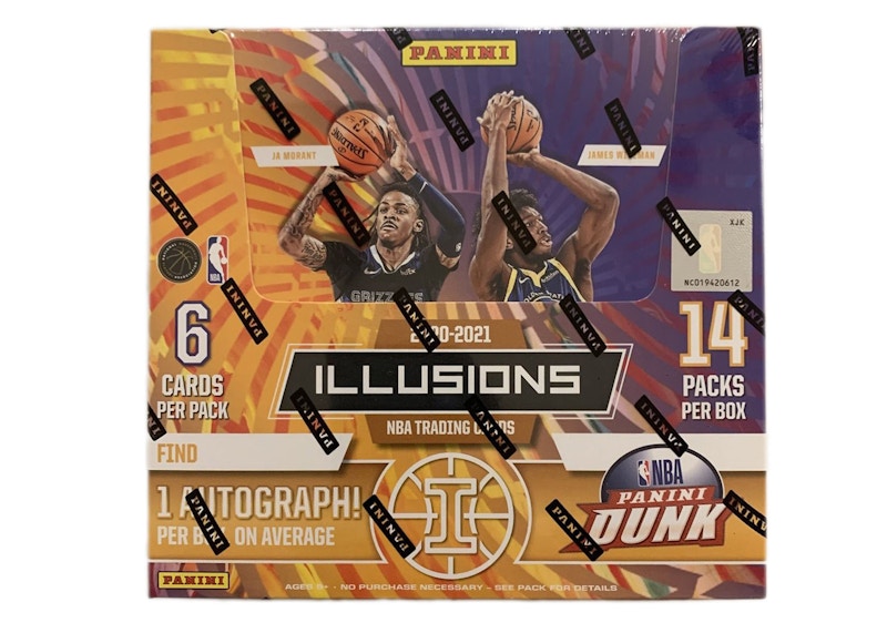 2020-21 Panini Illusions Basketball Hobby Box